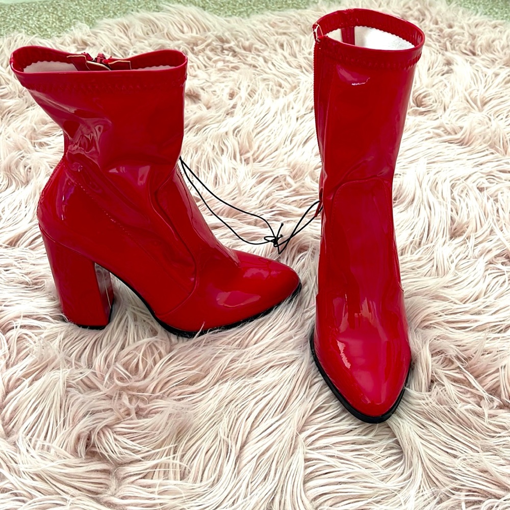 Forever21 red shoes, new, never worn.